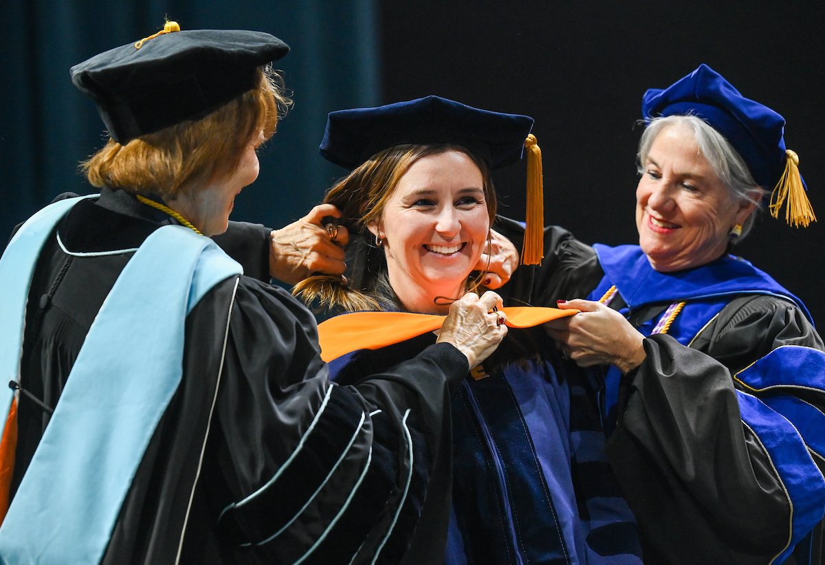Graduate school graduation, Friday, Dec. 13, 2024 in McKenzie Arena