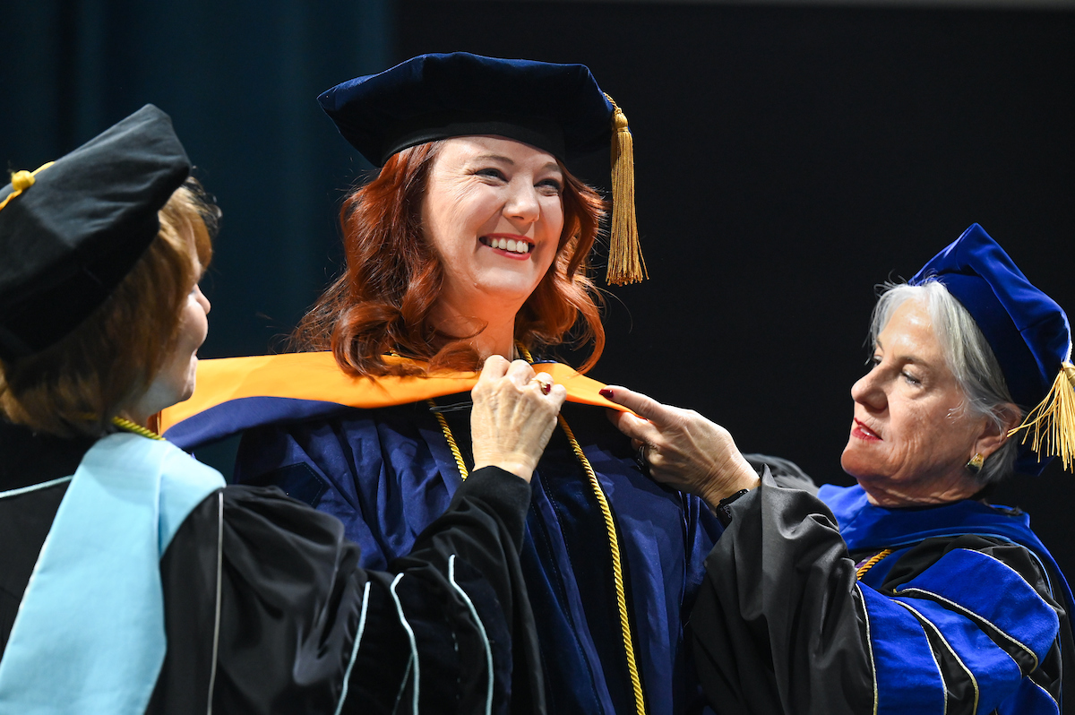 Graduate school graduation, Friday, Dec. 13, 2024 in McKenzie Arena