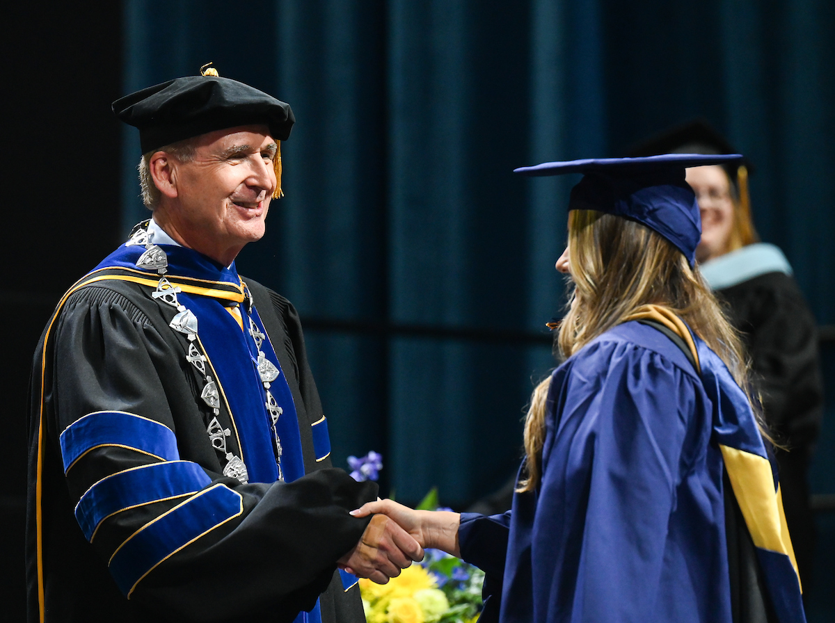 Graduate school graduation, Friday, Dec. 13, 2024 in McKenzie Arena