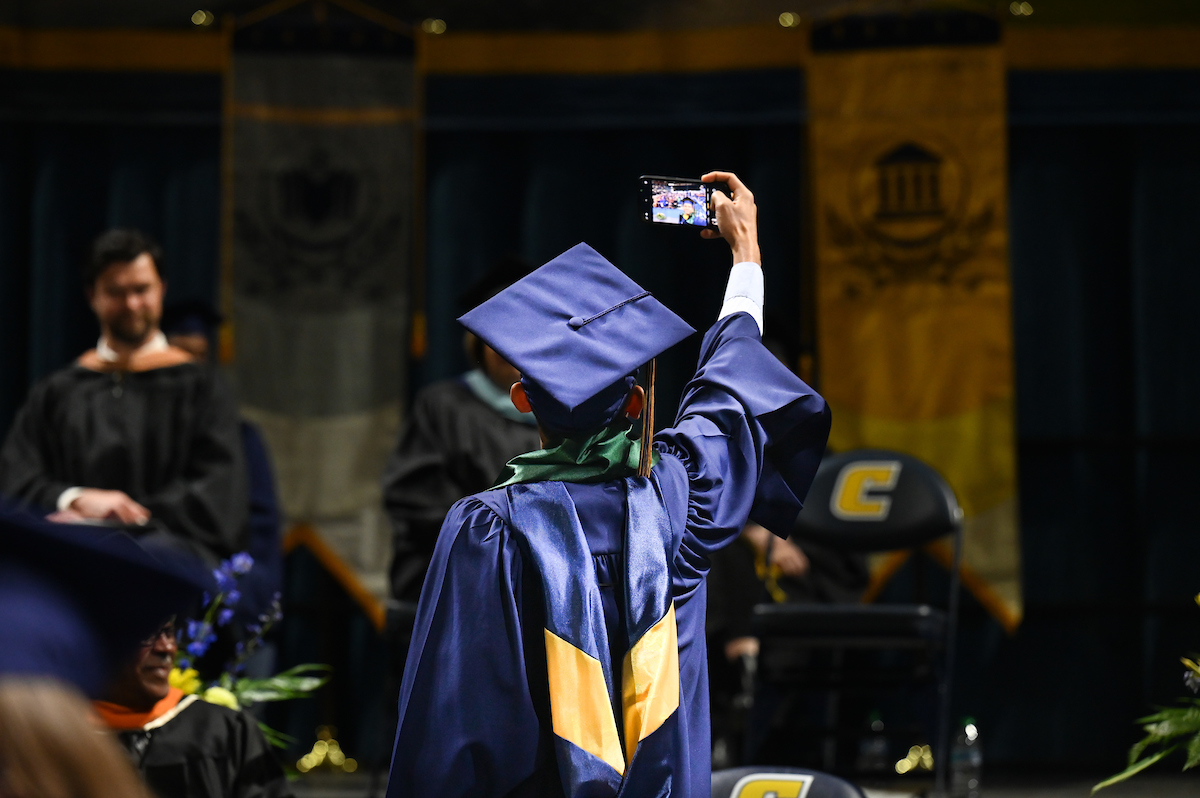 Graduate school graduation, Friday, Dec. 13, 2024 in McKenzie Arena
