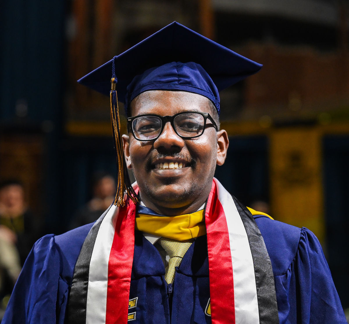 Graduate school graduation, Friday, Dec. 13, 2024 in McKenzie Arena
