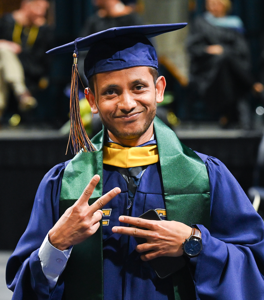 Graduate school graduation, Friday, Dec. 13, 2024 in McKenzie Arena