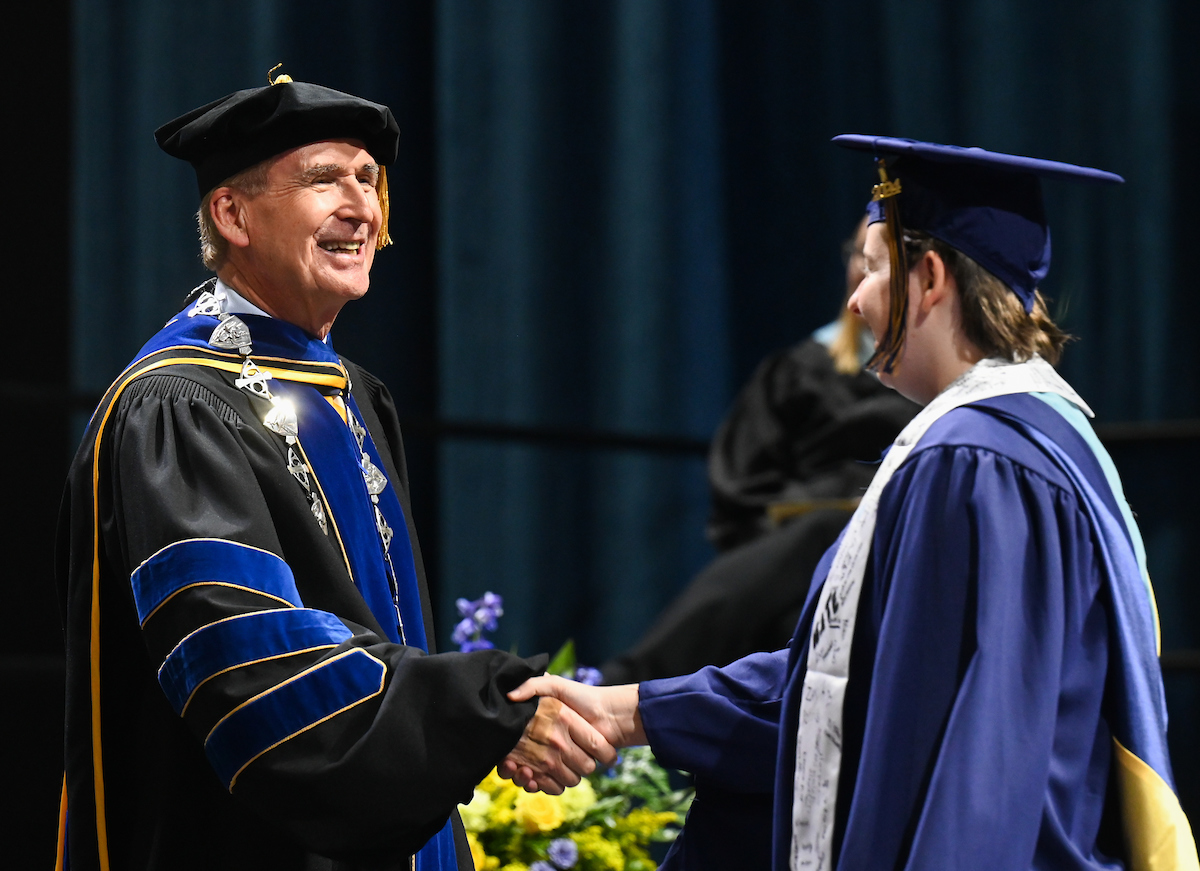 Graduate school graduation, Friday, Dec. 13, 2024 in McKenzie Arena