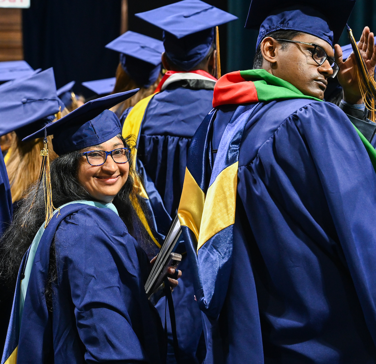 Graduate school graduation, Friday, Dec. 13, 2024 in McKenzie Arena