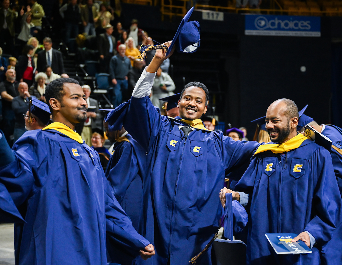 Graduate school graduation, Friday, Dec. 13, 2024 in McKenzie Arena