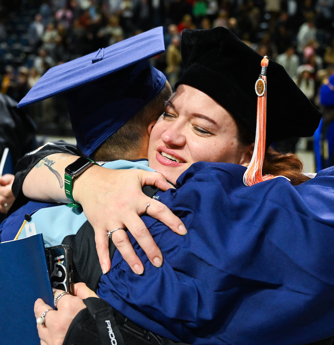 Graduate school graduation, Friday, Dec. 13, 2024 in McKenzie Arena