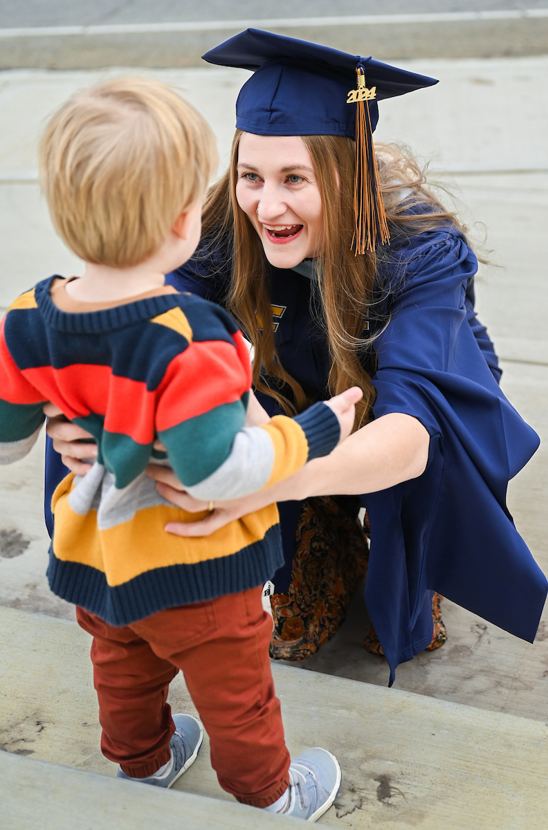 Graduate school graduation, Friday, Dec. 13, 2024 in McKenzie Arena