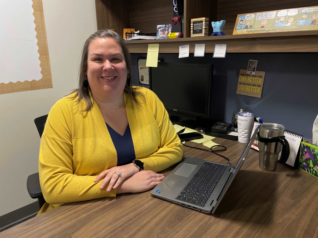 Assistant Professor Amanda Hardin came up with the idea for the RAIL System after she heard about funding available through the UT System Grand Challenges Grant. Photo by Bethany Cothran.