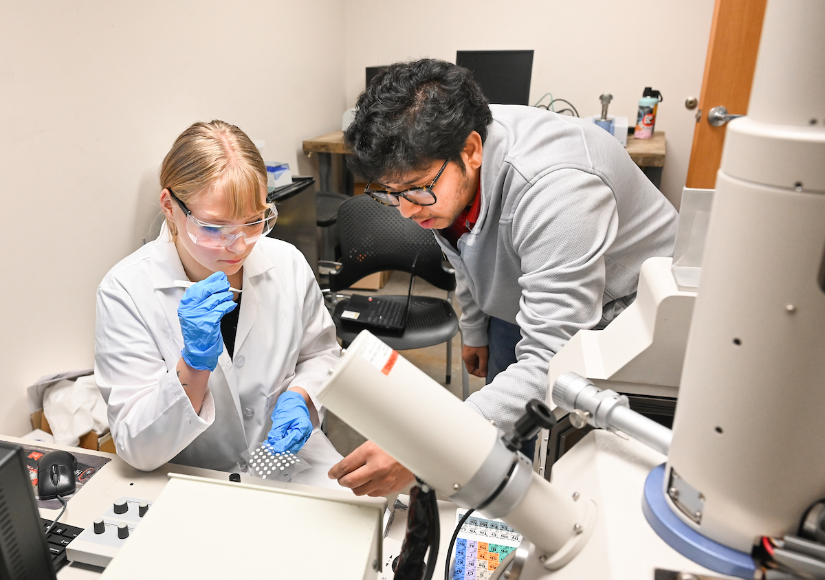 Katelyn Hamilton and Dr. Kode Venkateswara -25-