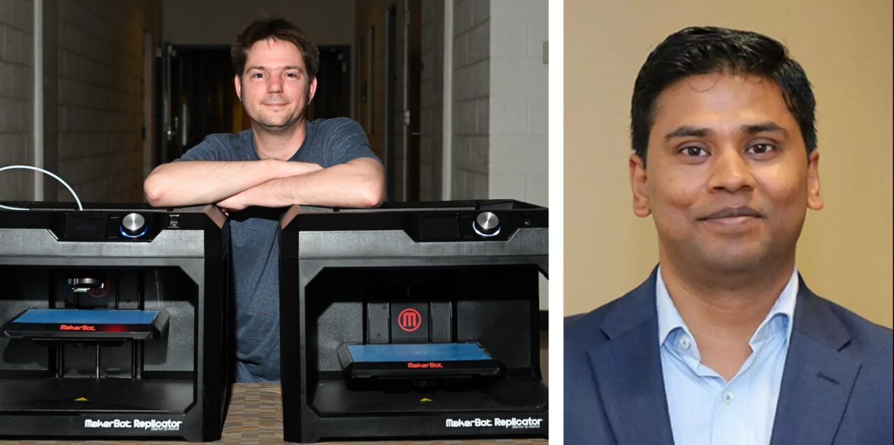 Dr. Trevor Elliott, left, and Dr. Reetesh Ranjan will be formally honored by the American Institute of Aeronautics and Astronautics at the annual AIAA SciTech Forum in January. 