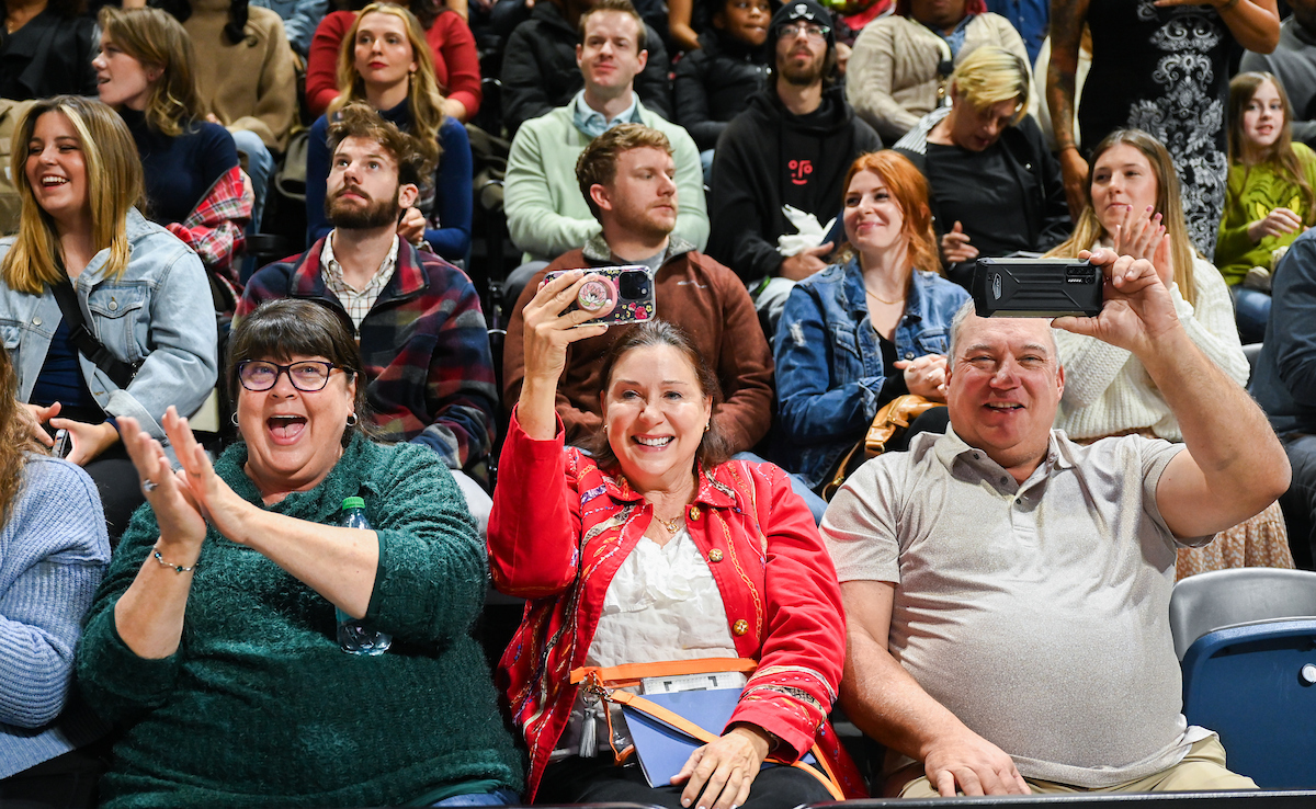 University of Tennessee at Chattanooga students participate in the undergraduate school graduation, Saturday, Dec. 14, 2024 in McKenzie Arena
