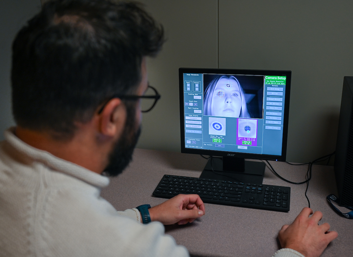 Eye-tracking, according to Dr. Bret Eschman, “provides a window into the mechanism leading to some type of behavior.” 