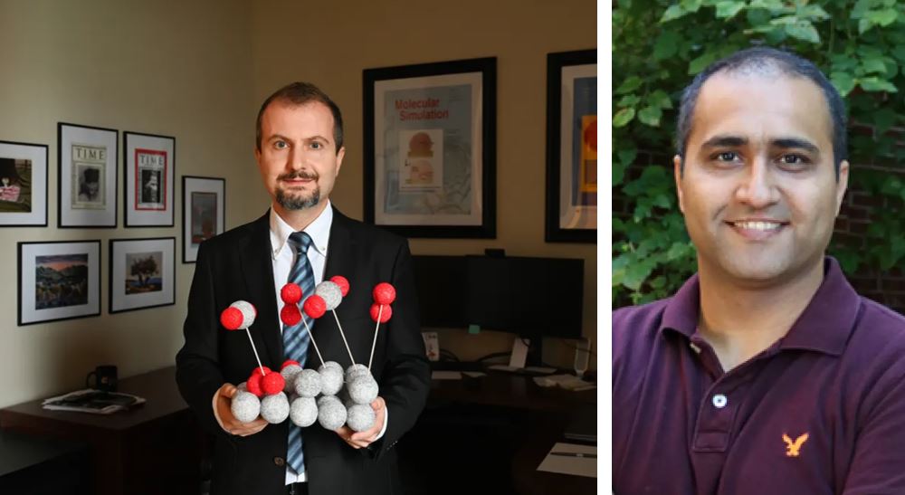 Dr. Murat Barisik, left, and Dr. Vahid Disfani were principal investigators on grants landing Center for Excellence in Applied Computational Science and Engineering (CEACSE) Convergent Research Initiative awards.