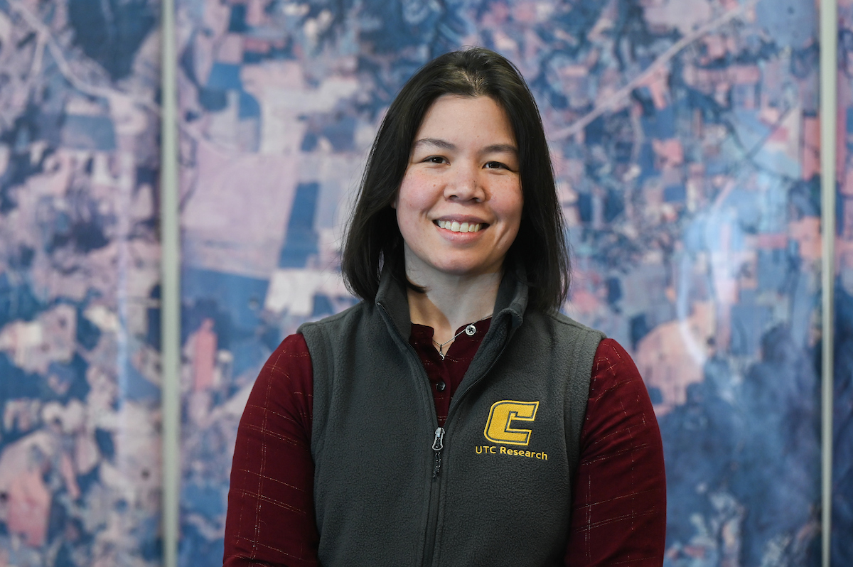 Nyssa Hunt is a 2014 and 2018 graduate of UTC. Photo by Angela Foster.