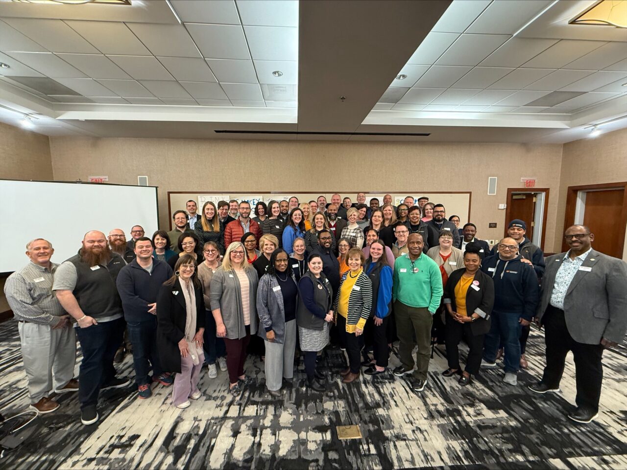 Campus leaders from all UT System campuses came to UTC for the February 2025 Leadership Institute. Photo courtesy of Jason Moody/UT System.