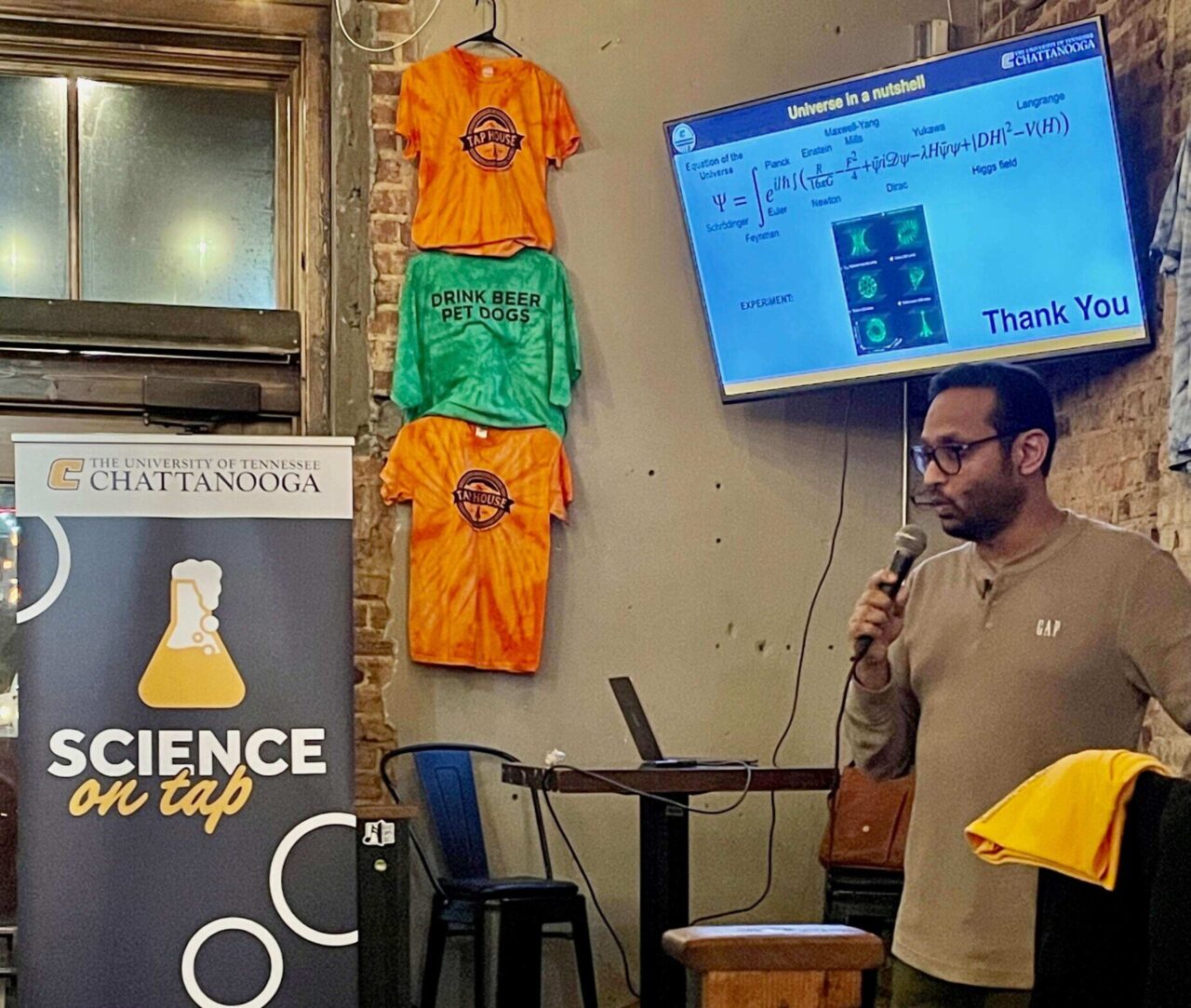 Dr. Rick Mukherjee is the inaugural director of the UTC Quantum Center.