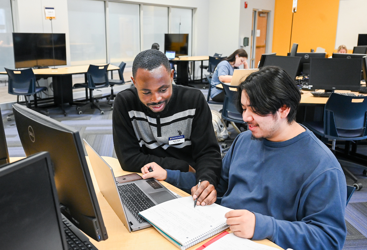 “Most people are afraid to take on careers in mathematics,” Mark Horlu said, “or even pursue an undergraduate in mathematics. I advise math is not difficult. It just needs constant practice.”