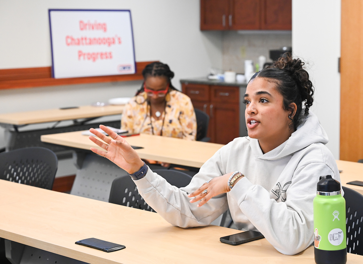 Innovation Honors students visit Carta on Tuesday, Mar. 4, 2025.