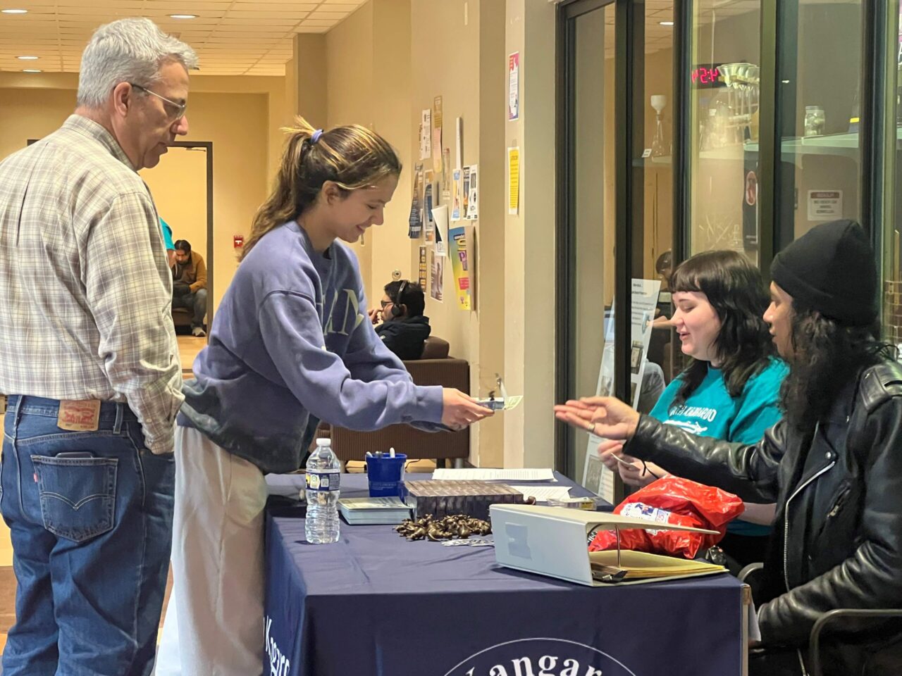 UTC's Society of Physics Students played a major role in ensuring Math Kangaroo ran smoothly from setup to registration. Photo by Peyton Schultz.