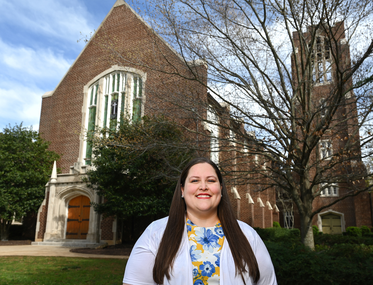 Laura Snyder has been involved with the UTC community for 18 years. Photo by Angela Foster.