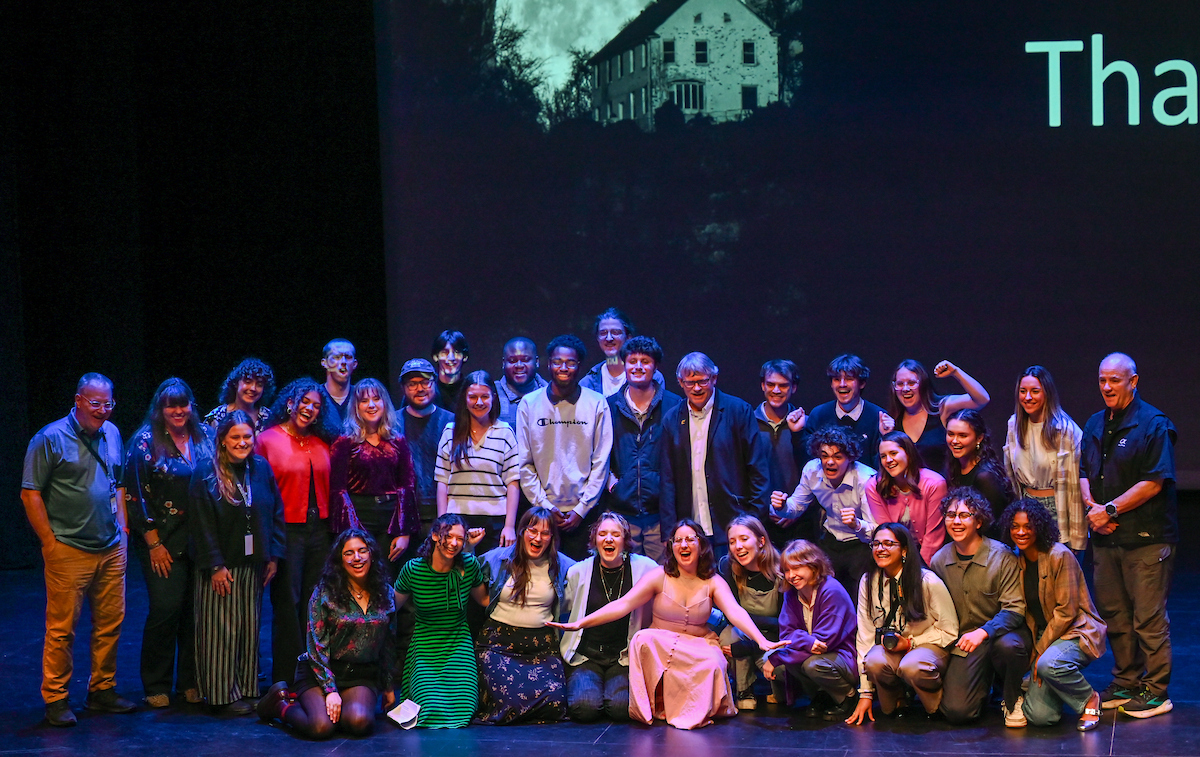 Students and professionals participated in the annual Photo Night.