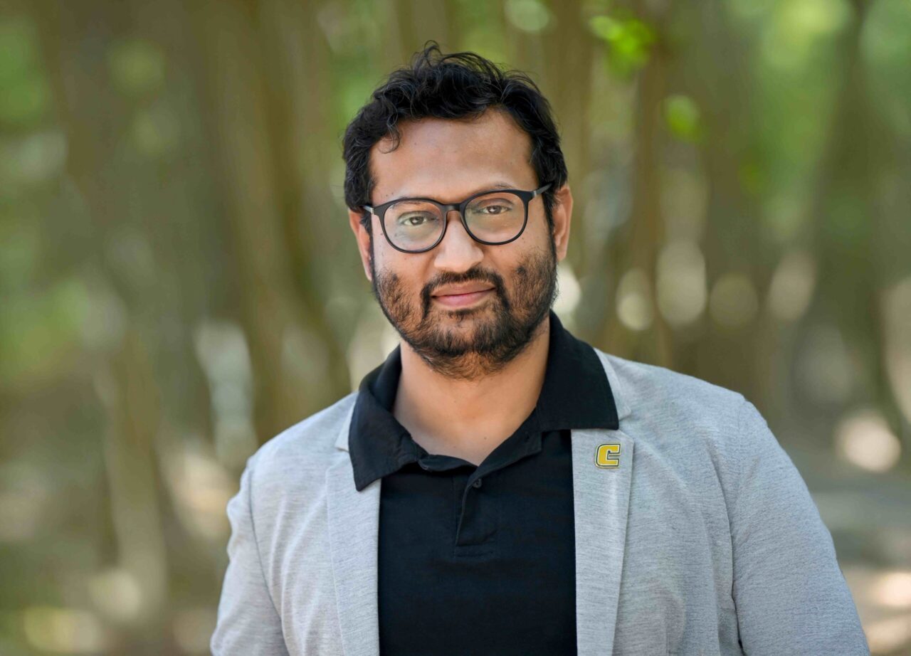 Dr. Rick Mukherjee (photo by Angela Foster)