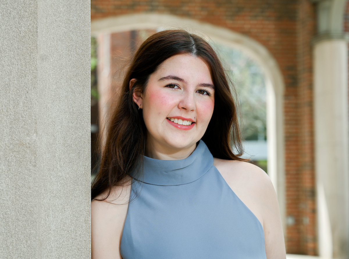 Bailee Smith will be receiving a Master of Science in Psychological Science during UTC Graduate School commencement ceremonies. Photo by Angela Foster.