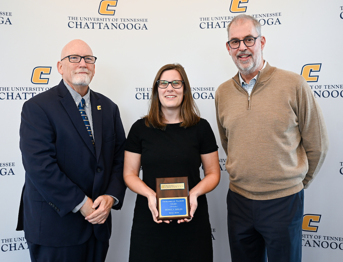 Faculty members attend the Faculty Awards Ceremony Tuesday, Apr. 22, 2025 in the Wolford Family Center.