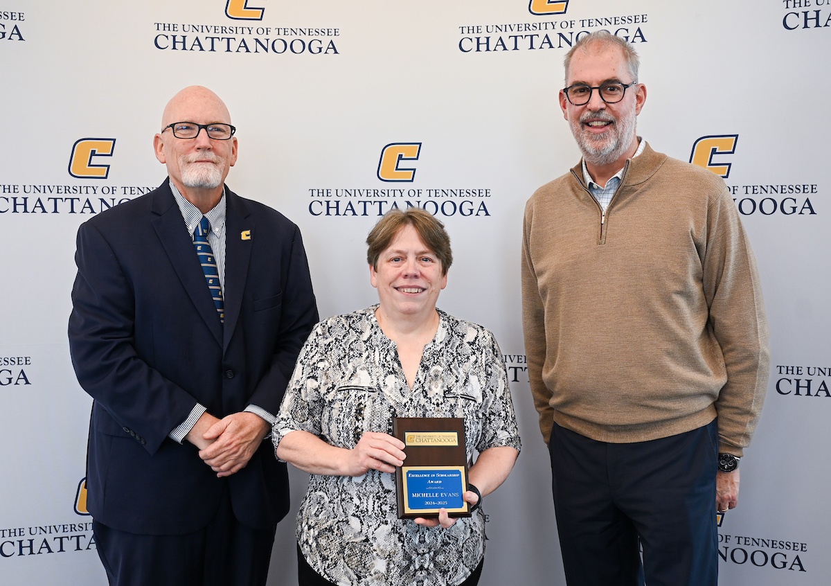 Faculty members attend the Faculty Awards Ceremony Tuesday, Apr. 22, 2025 in the Wolford Family Center.