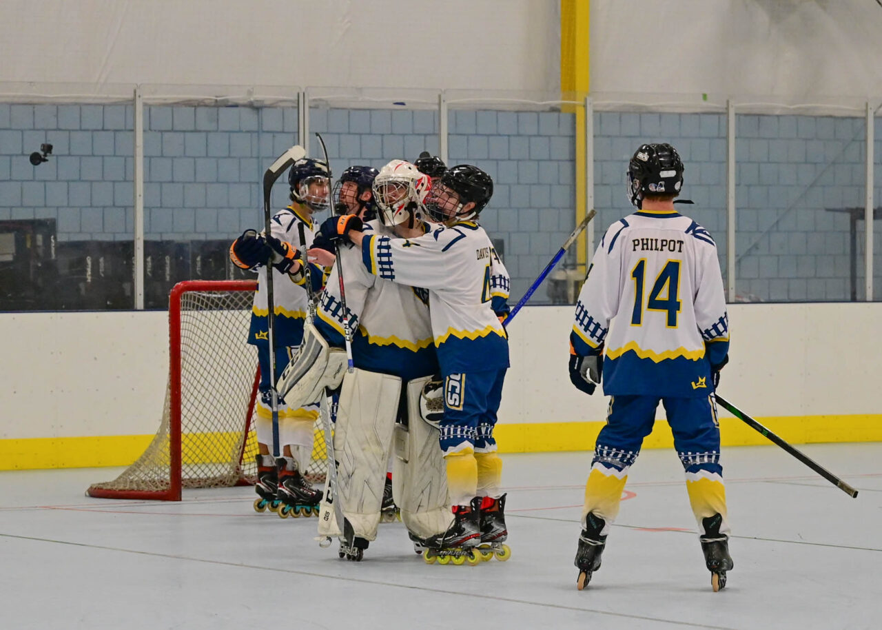 Goaltender Hunter Autry entered the national championships with 267 saves in 17 games. Photo courtesy of Trevor Jolley.