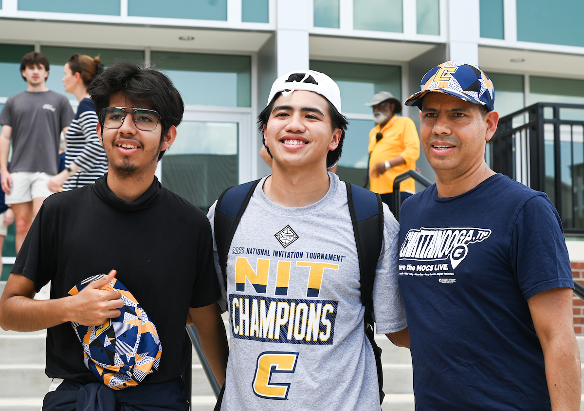 Men’s basketball team members return to McKenzie Arena Friday, Apr. 4, 2025 after winning the NIT tournament in Indianapolis, IN.