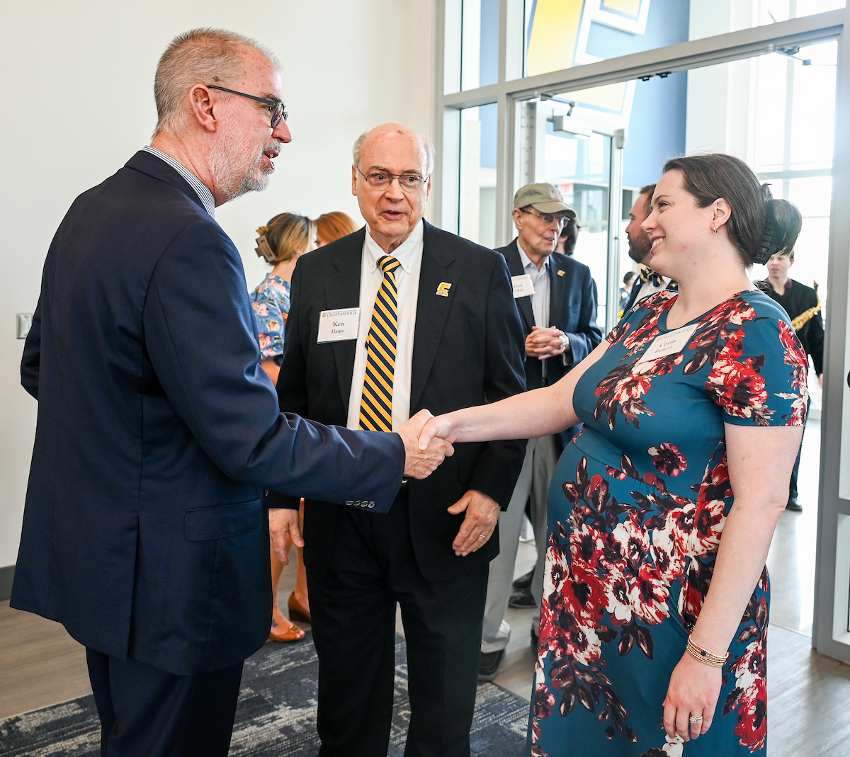Donors and scholarship recipients attend the Scholarship Luncheon Friday, Apr. 4, 2025 in the Wolford Family Center.