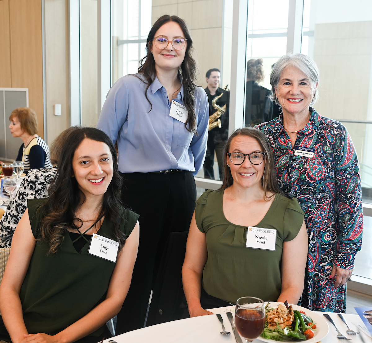 Donors and scholarship recipients attend the Scholarship Luncheon Friday, Apr. 4, 2025 in the Wolford Family Center.