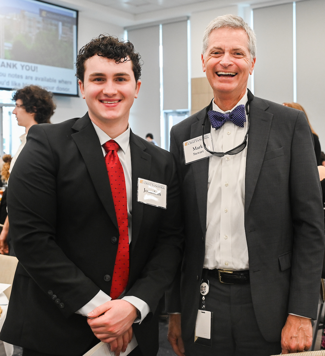 Donors and scholarship recipients attend the Scholarship Luncheon Friday, Apr. 4, 2025 in the Wolford Family Center.