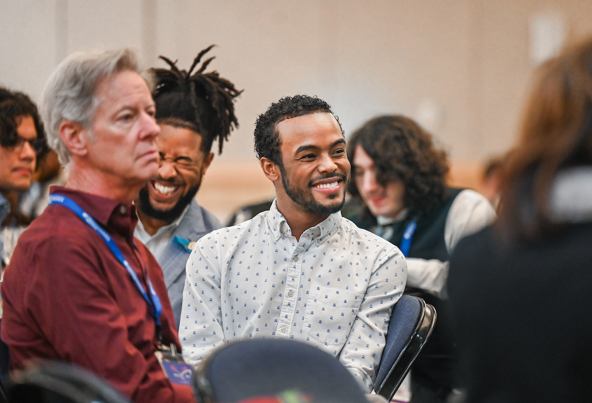People attend the Southern Regional Honors Council Conference Friday, Mar. 28, 2025 in the Chattanooga Convention Center.