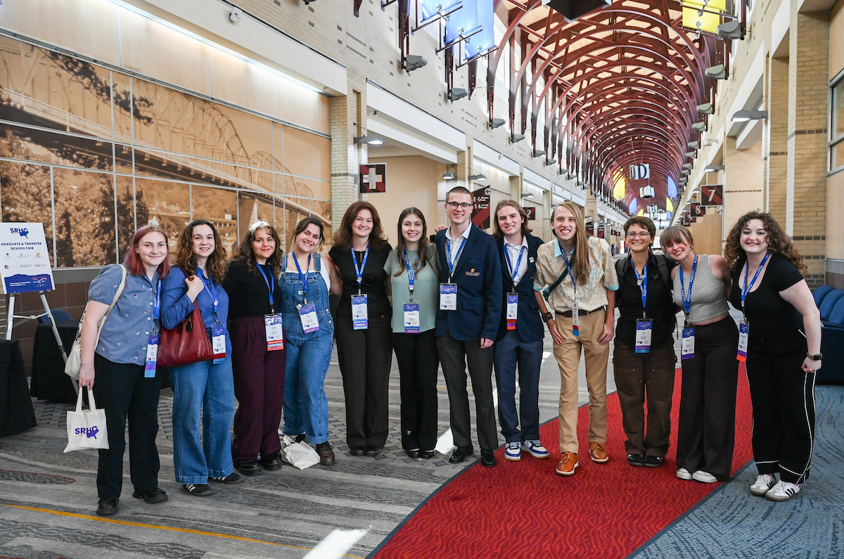 Students in the UTC Honors College volunteered and presented research at the Southern Regional Honors Conference.