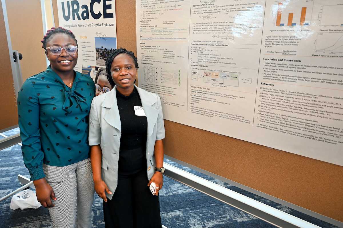 People attend the Spring Research and Arts Conference Wednesday, Apr. 9, 2025 in the Wolford Family Center.