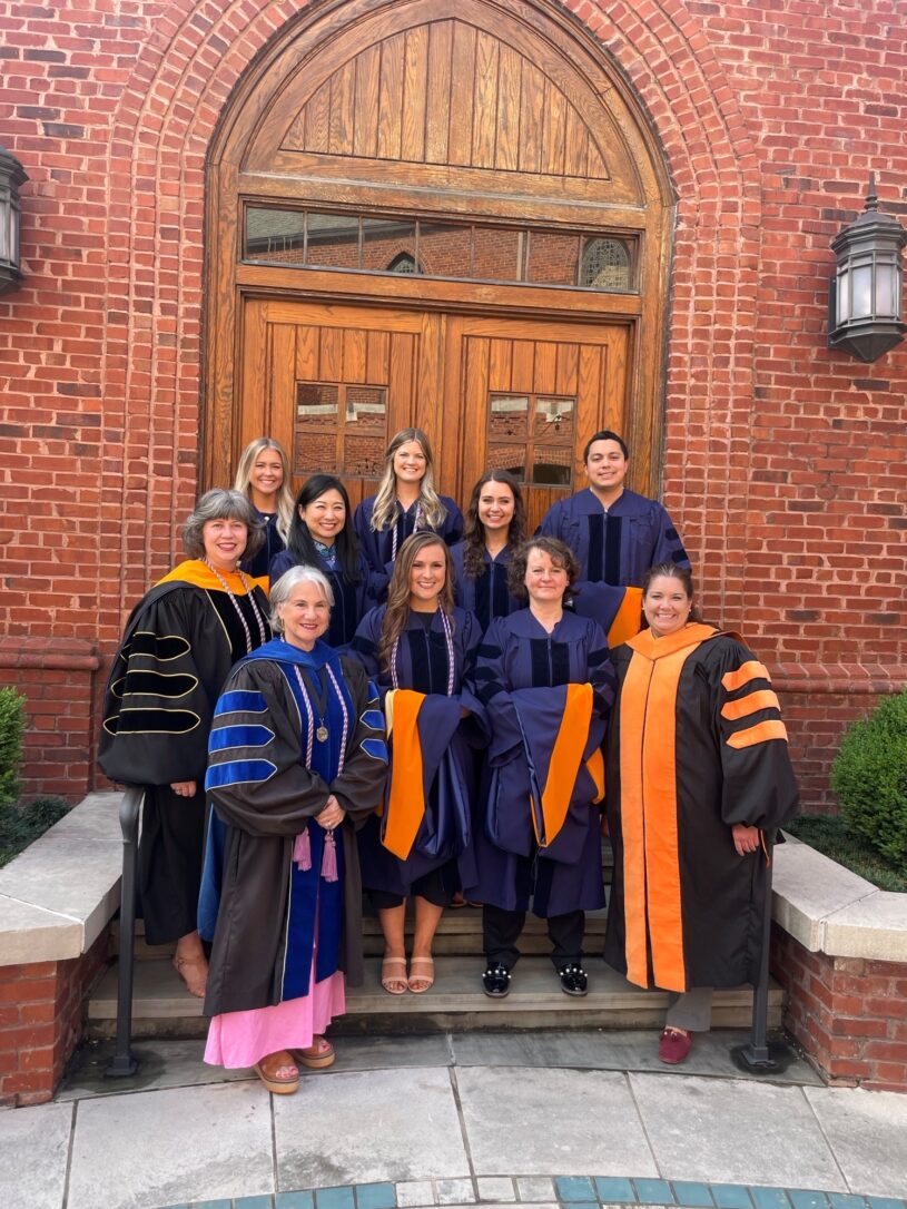 The UTC DNP program's May 2025 graduating class. Photo courtesy of Dr. Amber Roaché.