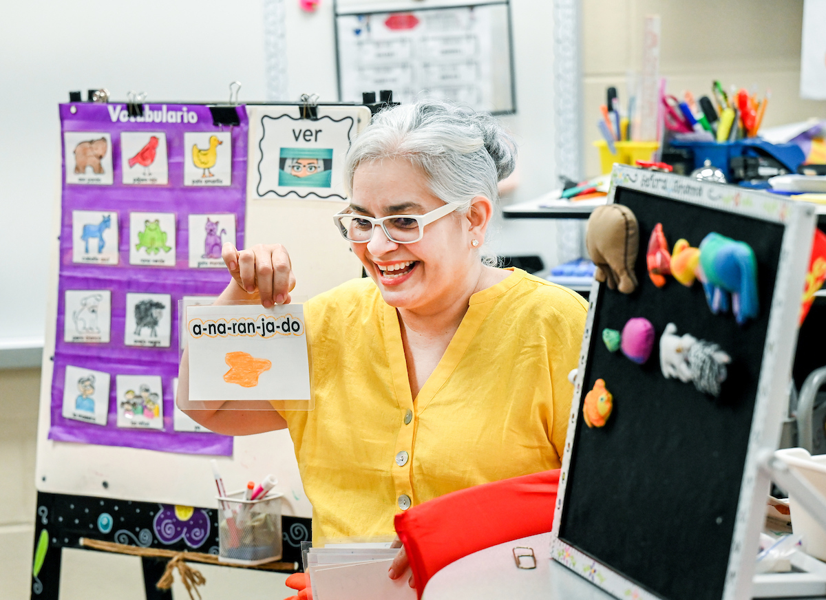 East Brainerd Elementary School teacher Johanna Gabriela Castillo Pineda is a student in UTC's Job-Embedded licensure program, which offers certification for individuals who already hold a bachelor's degree.