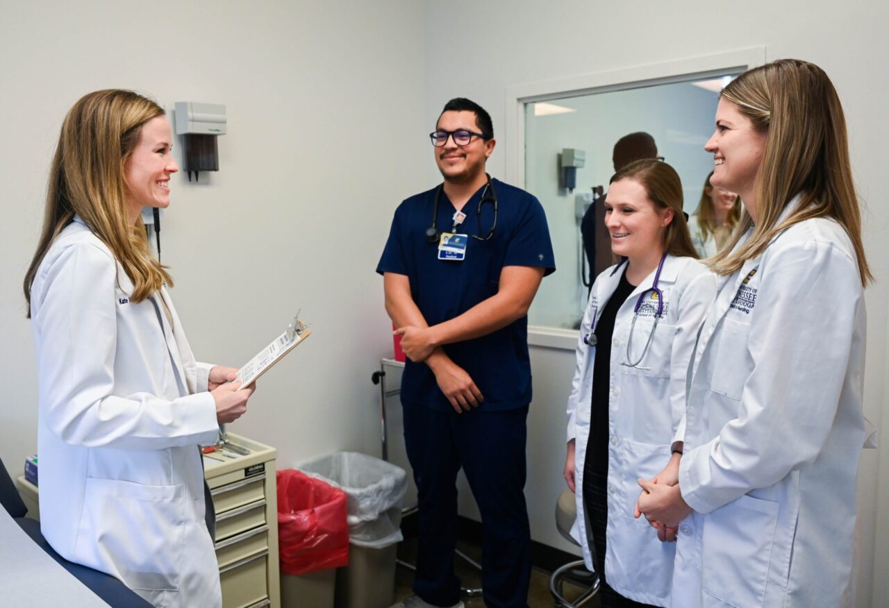 The UTC nurse practitioner concentration aoffers specialty track options in Psychiatric Mental Health, Acute Care Nurse Practitioner Adult Gerontology and Family Nurse Practitioner Lifespan. Photo by Angela Foster.