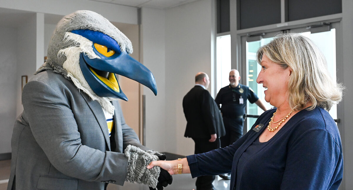 Chancellor Lori Bruce attends the Board of Trustees events Monday, June 30.