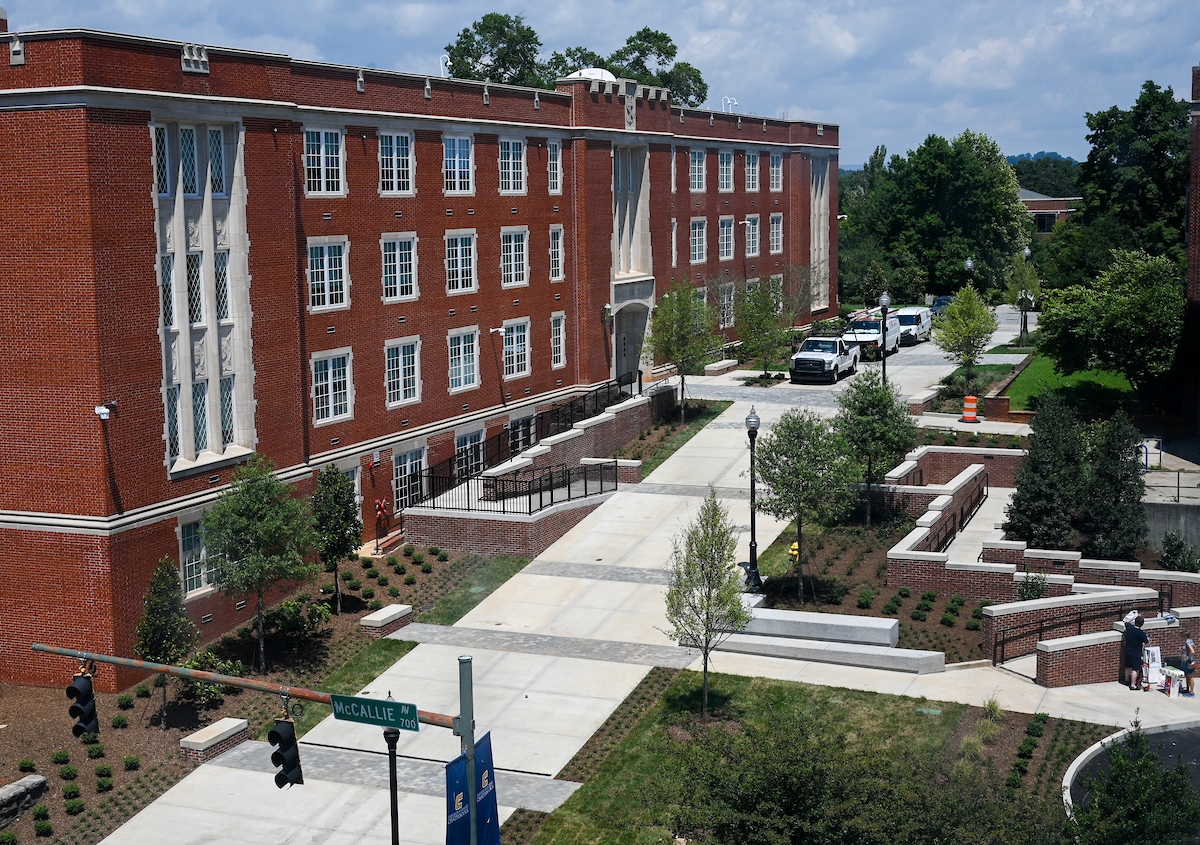 Hunter Hall is the home of UTC's College of Health, Education and Professional Studies. Photo by Angela Foster.