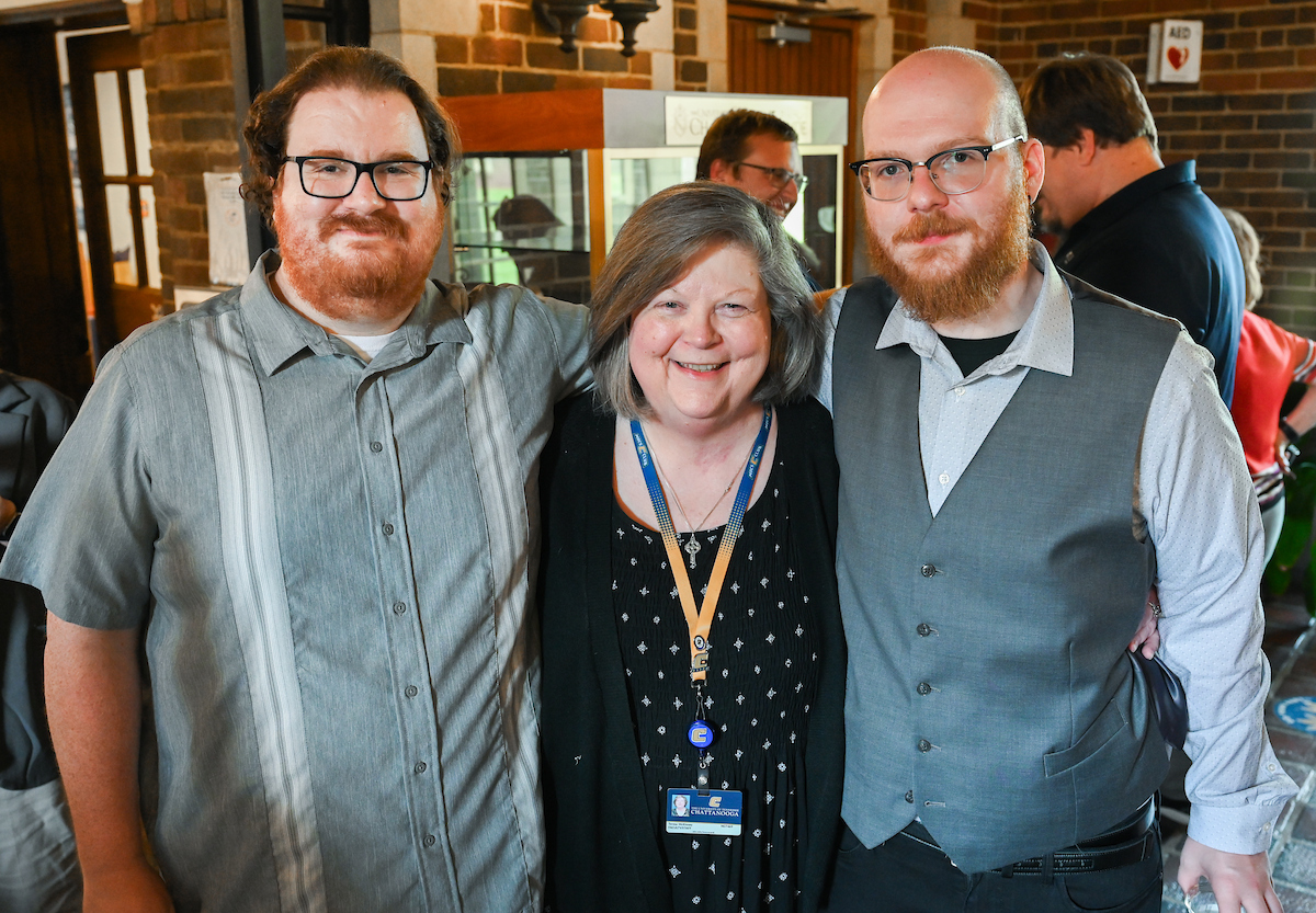 From left: Trey, Teresa and Benjamin McKinney 