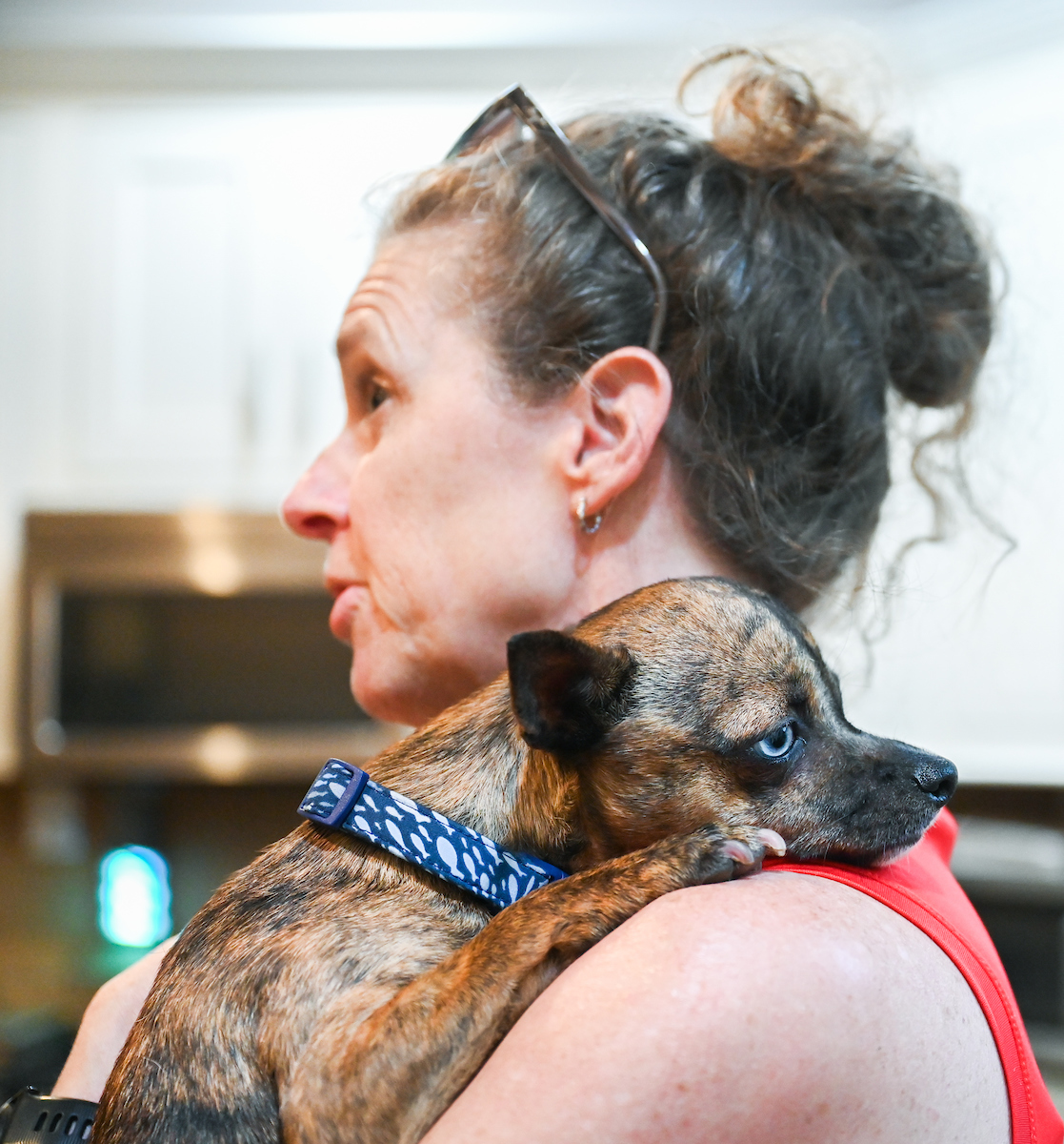 Kay Baker, Wrexham, Connor Mackey, Monday, June 9, 2025 in the Baker’s North Chattanooga home.