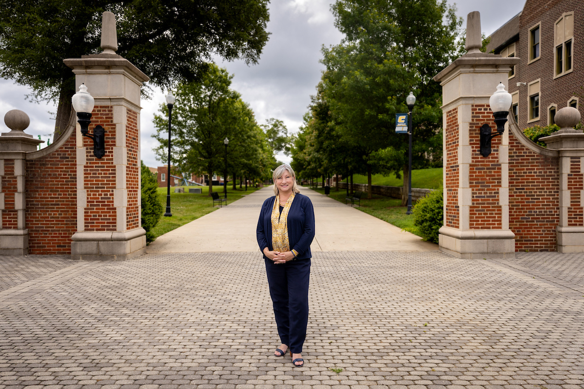 UTC Chancellor Lori Bruce is the 19th leader of the University. Portrait by Dan Henry/UTC.
