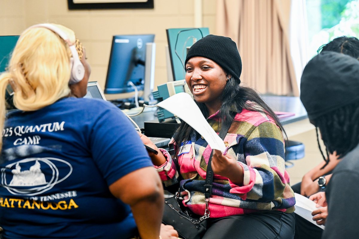 The inaugural Quantum Summer Camp for high school students was hosted by UTC's Quantum Center.