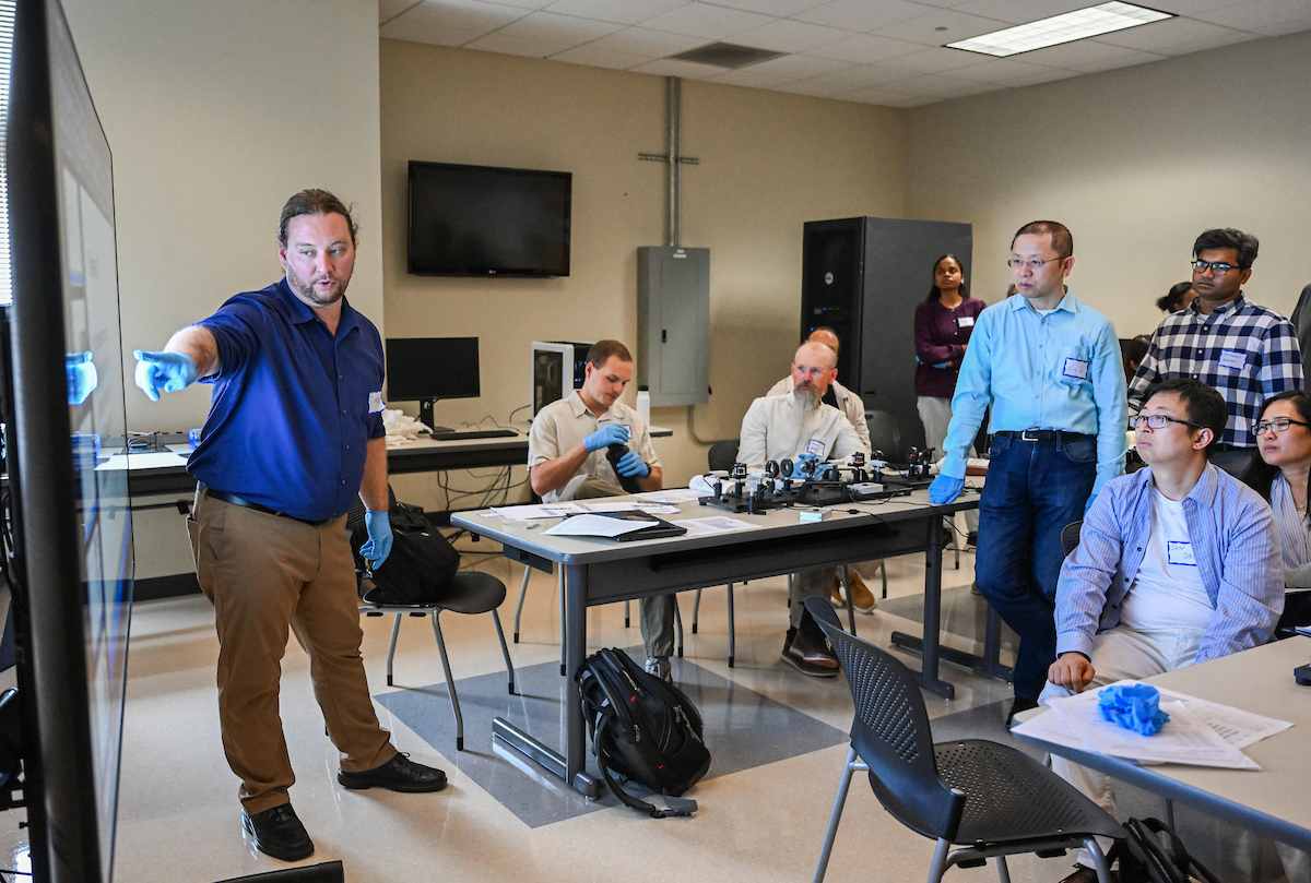 A faculty development workshop on quantum security and machine learning recently brought researchers from around the country to UTC.
