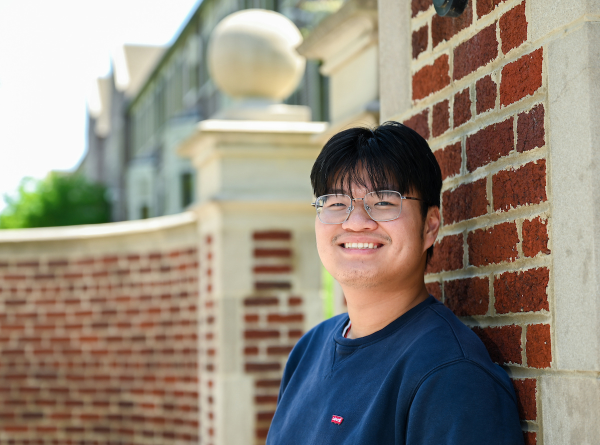 UTC junior Vinny Nguyen was one of three students nationwide selected to study in Vietnam as a 2025 Boren Scholarship recipient. Photo by Angela Foster.