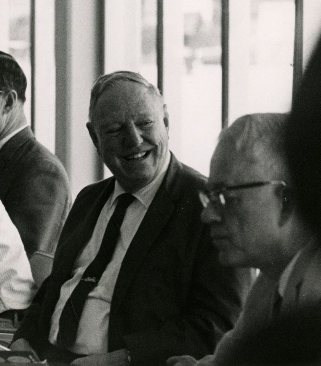 Black-and-white photograph of Irvine W. Grote